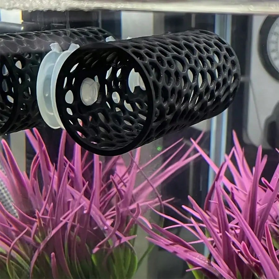 Aquarium Plants Live - Akvaryum Balık Hideout Siyah Içi Boş