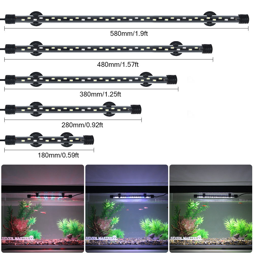 Aquarium Plant Substrate - Akvaryum Işık LED Bitki Büyümek Lamba