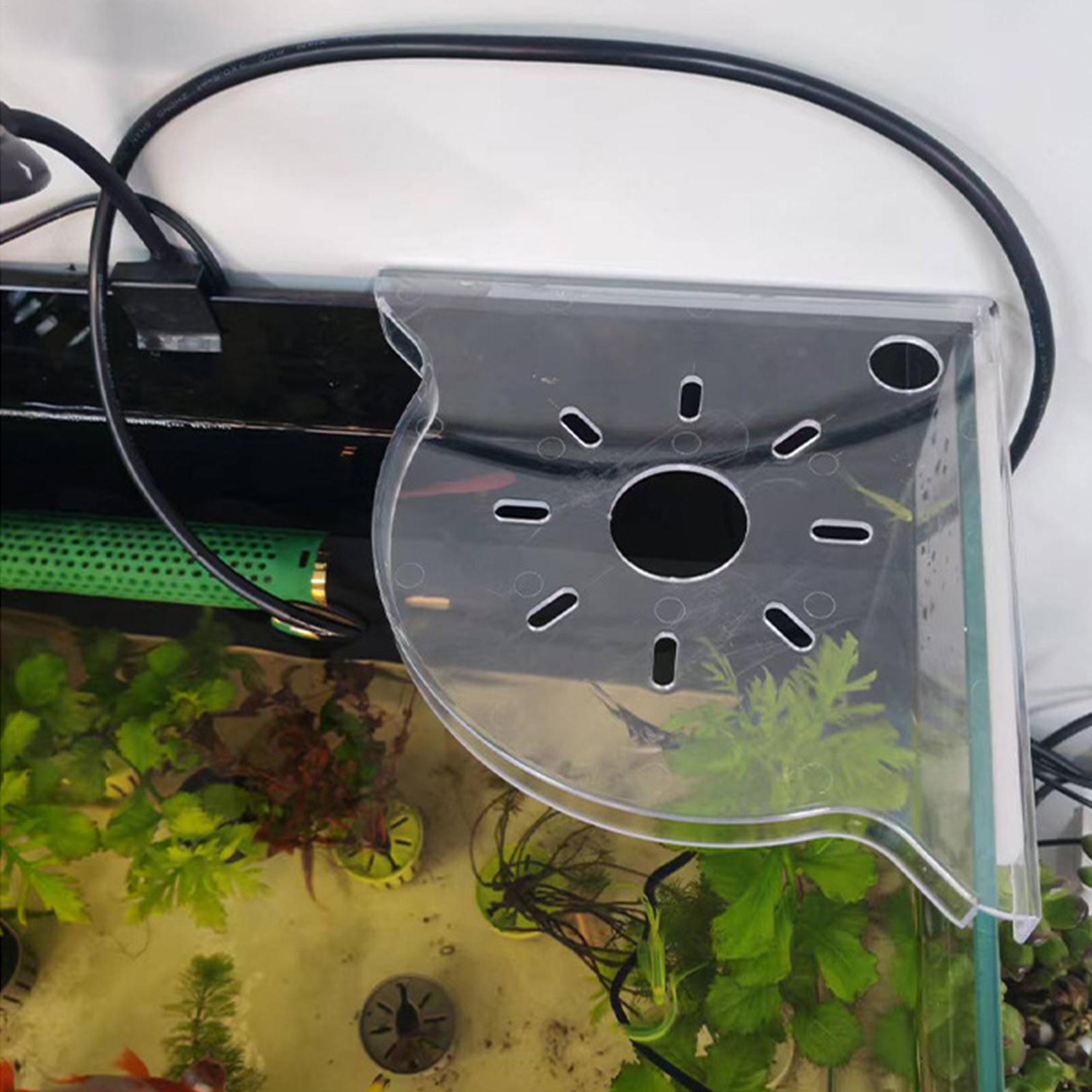 Aquarium Plants Live - Üçgen Balık Tankı Köşe Depolama Rafı