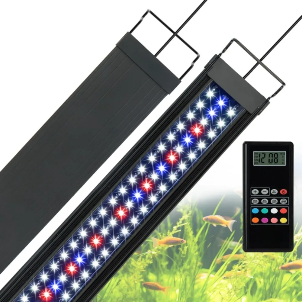 Planted Aquarium Algae Control - LED Programlanabilir Akvaryum Işığı, Uzaktan Kumandalı