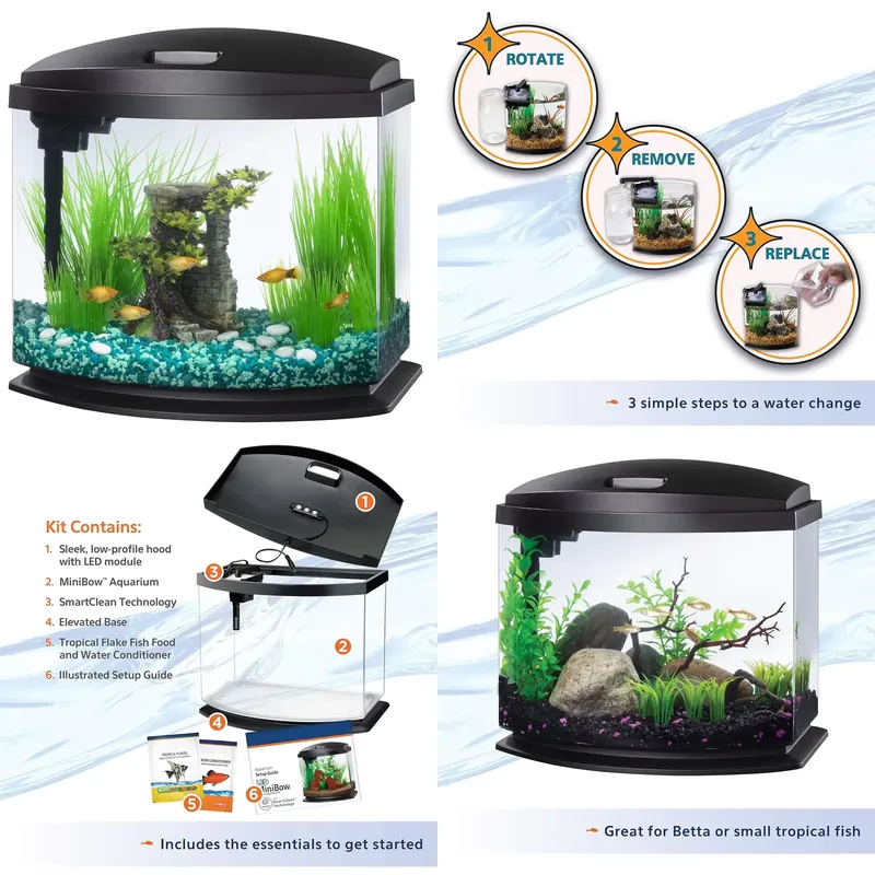 Özel Cam Akrilik Akvaryum, Ev  - Aquarium Planted Tank Filter incelemesi ve fiyatı