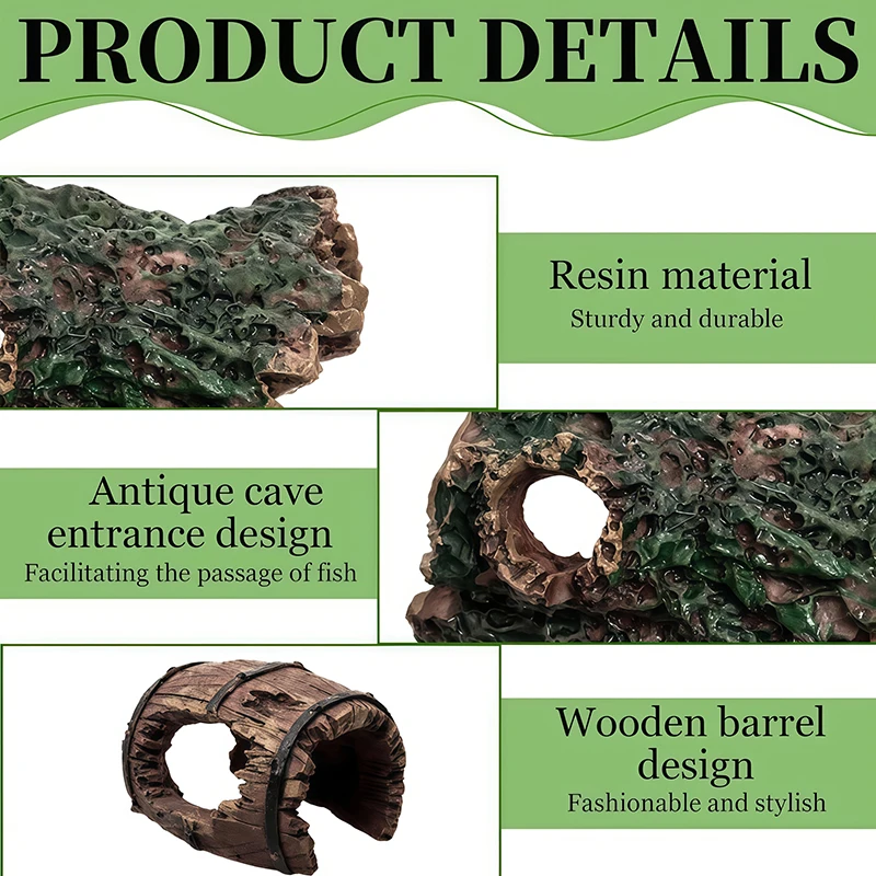 3 Adet Akvaryum Reçine Dekoras - Aquarium Plant Substrate incelemesi ve fiyatı