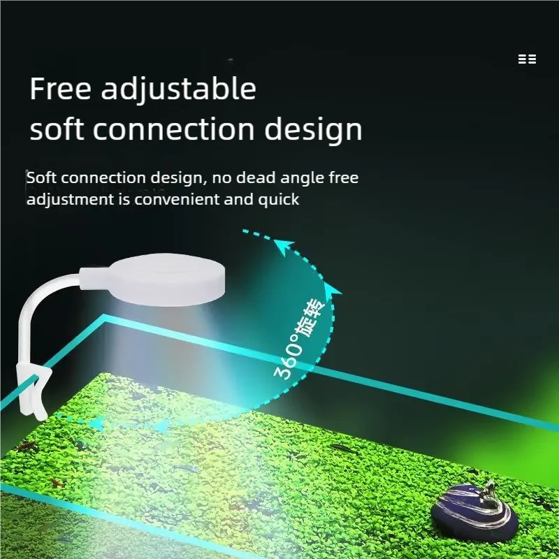 3W LED Klipsli Akvaryum Lambas - Aquarium Plant Light incelemesi ve fiyatı