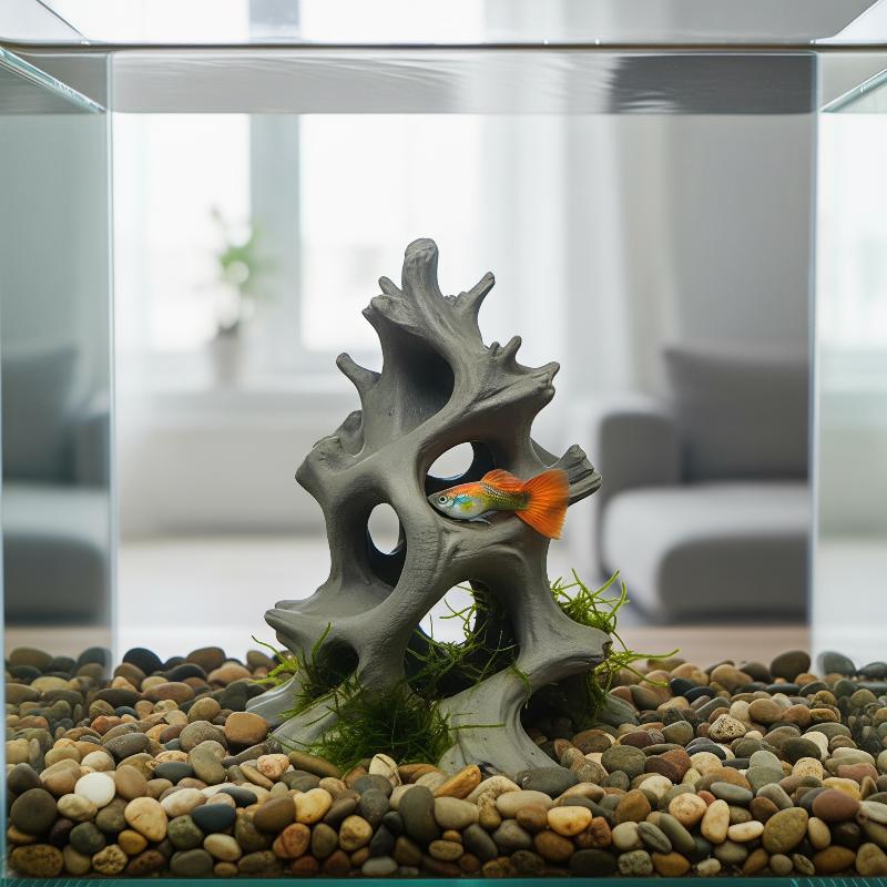 Gizli Çok Delikli Doğal Ağaç D - Aquarium Driftwood incelemesi ve fiyatı